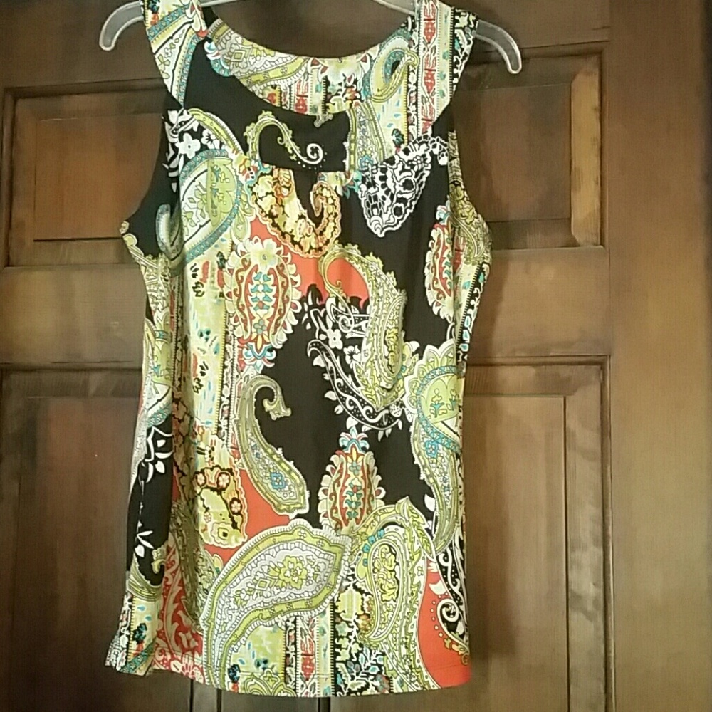 Paisley tank top